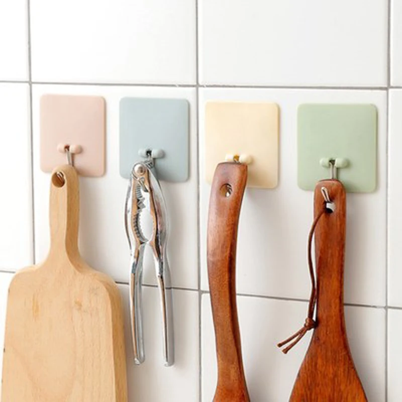 Ванная комната пластиковые настенные крепления полотенца вешалка для одежды