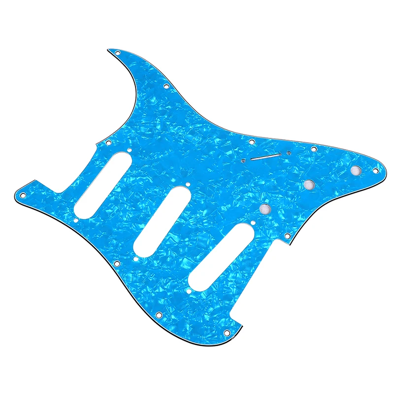 

3 Ply Guitar Light Blue Pearl Pickguard Scratch Plate