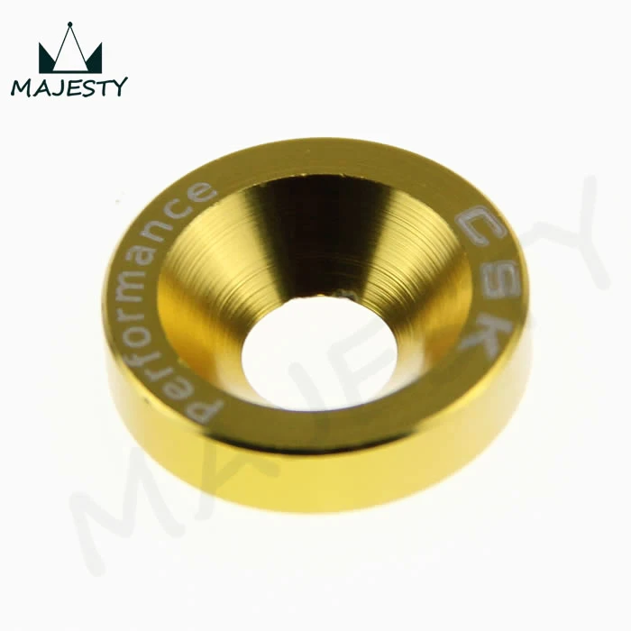 6 шт. M8 шестигранные крепежные детали крыло шайба бампер двигателя вогнутые винты