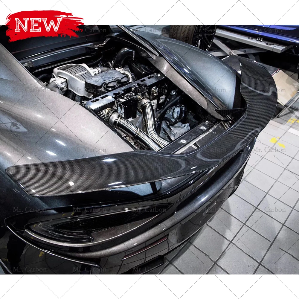 Для MCLAREN 540C 570S 570GT NVT стиль сухое углеродное волокно задний спойлер отделка кузова