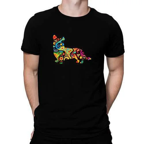 

Psychedelic Cardigan Welsh Corgi T-shirt
