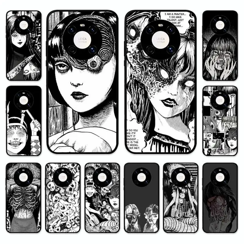 

Junji Ito Terror Horror Anime Phone Case For Huawei Nova 7 Se 5 3i 3e 3 2 5i Mate 10 20 Lite 30 40 Pro 20x 9 Cover