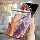 Гидрогелевая пленка 100D для iPhone 12 Pro Max 11 13 Mini, Защита экрана для 12 mini 11 Pro 6 6S 7 8 plus X XS XR SE 2020, не стекло