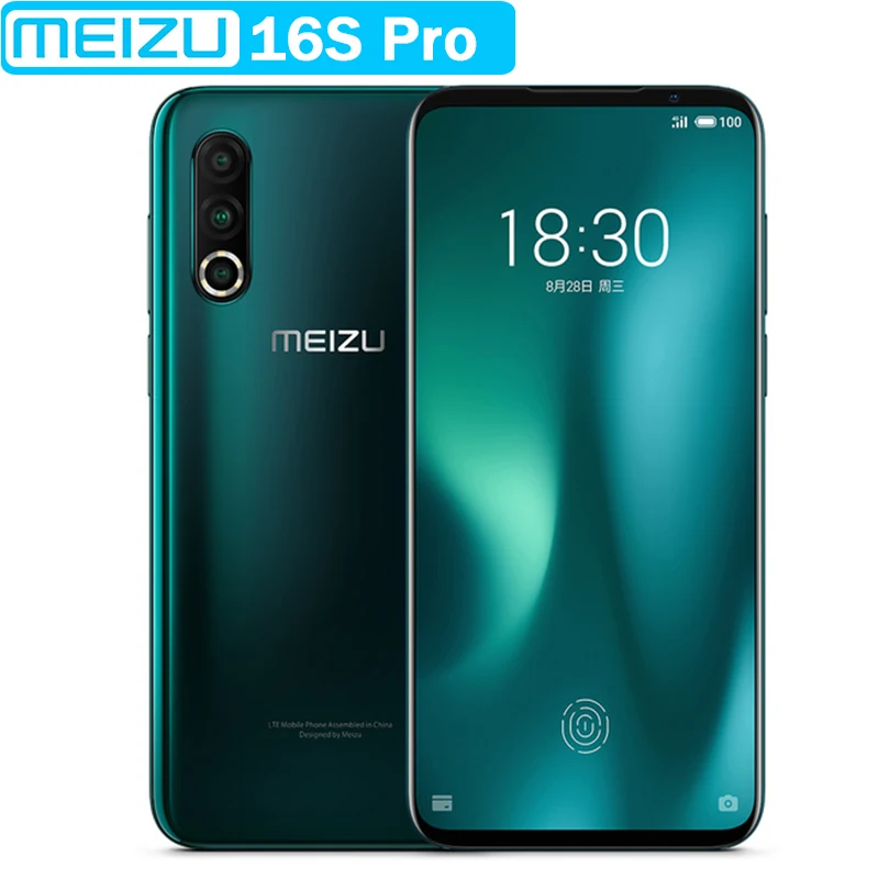 Оригинальный телефон Meizu 16S Pro VOLTE 4G LTE 6 ГБ rom Восьмиядерный процессор Snapdragon 855 Plus | Отзывы и видеообзор
