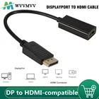 Переходник DPHDMI, стабильная передача DisplayPort на кабель для Macbook Pro Air, проектора, камеры, телевизора, компьютера