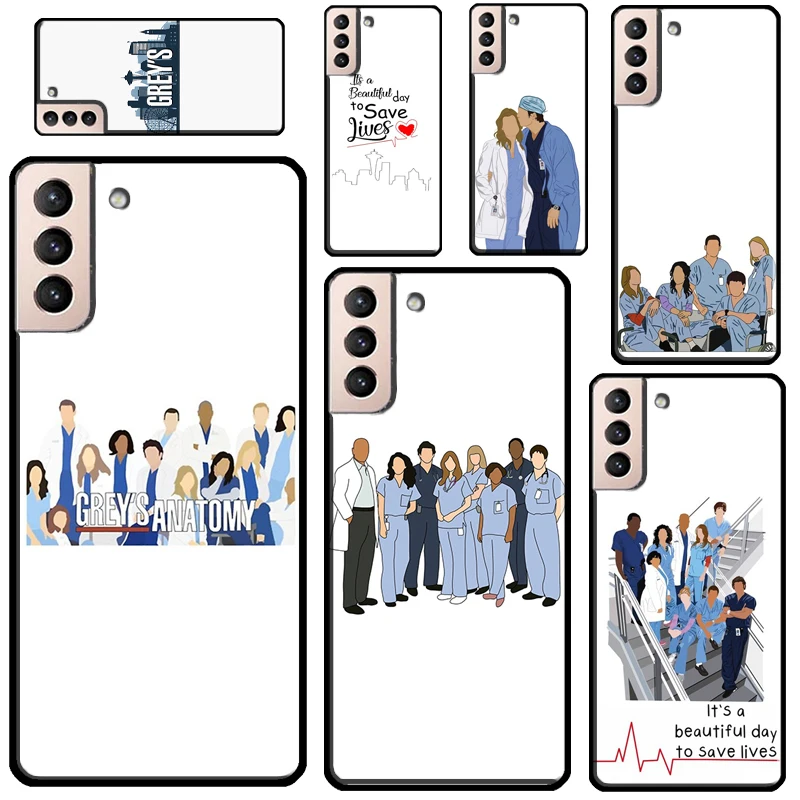 

Grey's Anatomy Cover For Samsung Galaxy S21 Ultra Note 20 Note 10 S8 S9 S10 S22 Plus S20 FE Phone Case