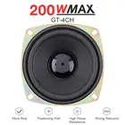 1 шт., автомобильный коаксиальный динамик, 4 дюйма, 200 Вт, 12 В