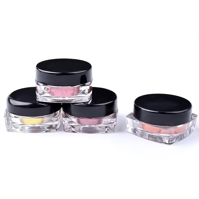 4 цвета зеркальная эффективность блеск для ногтей порошковый Гель-лак