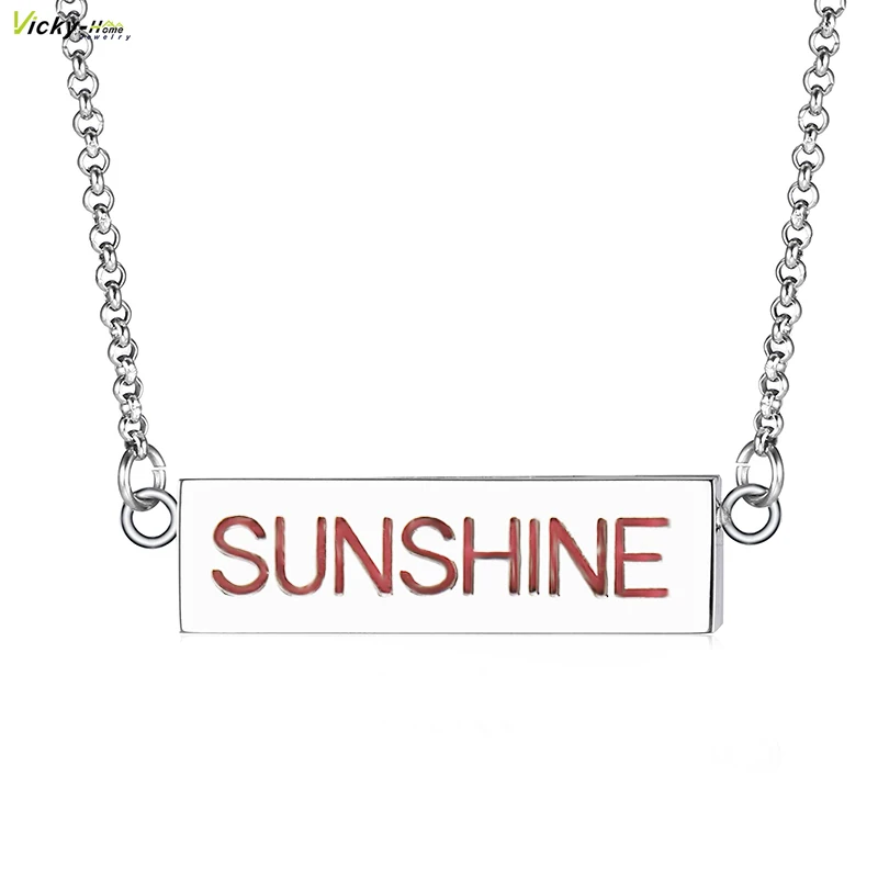 Прямоугольник Медальон с распылителем для ароматического масла Цепочки и