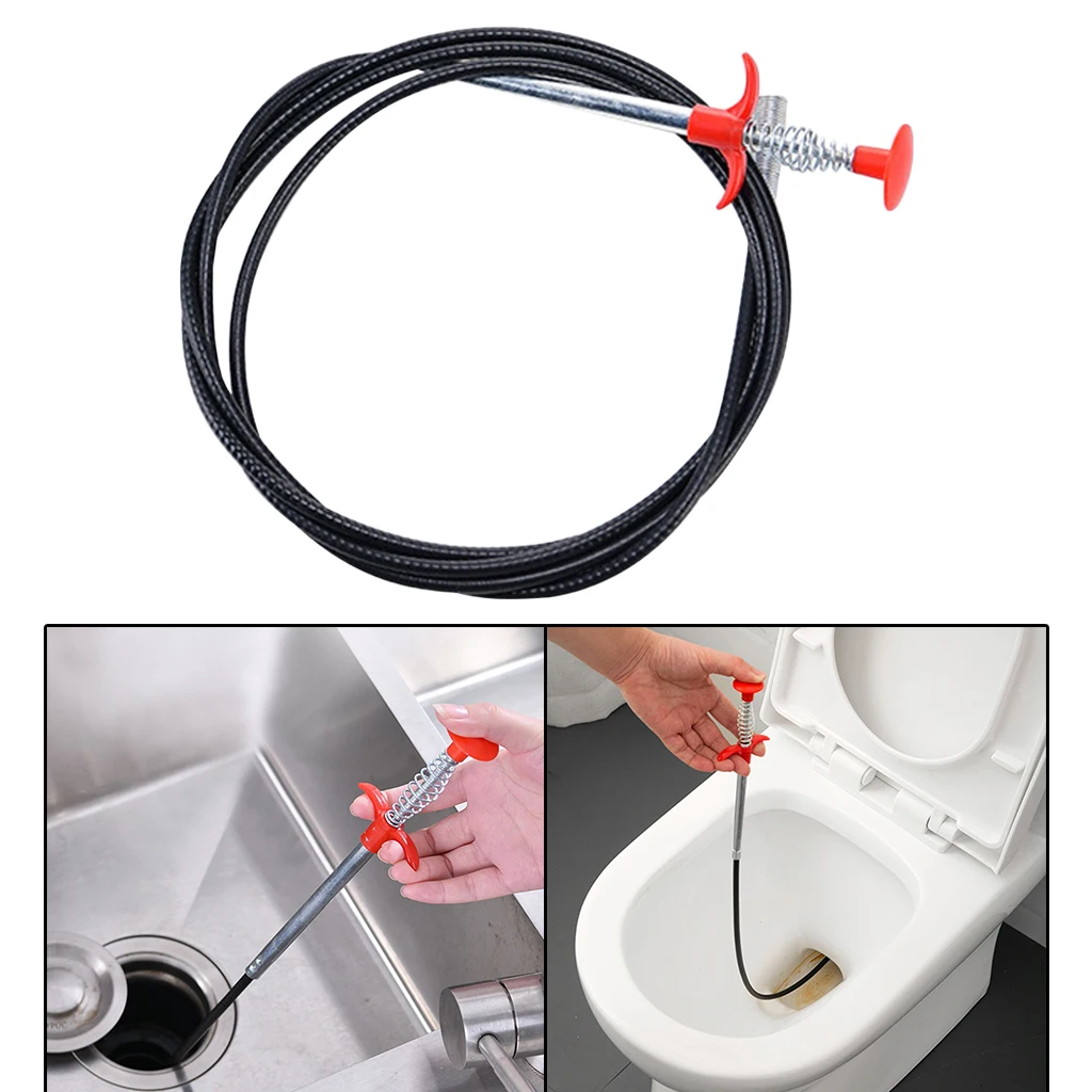 

Sink Cleaning Hook Plumbing Pipe Sewer Dredging Tool Hair Remover Cleaner