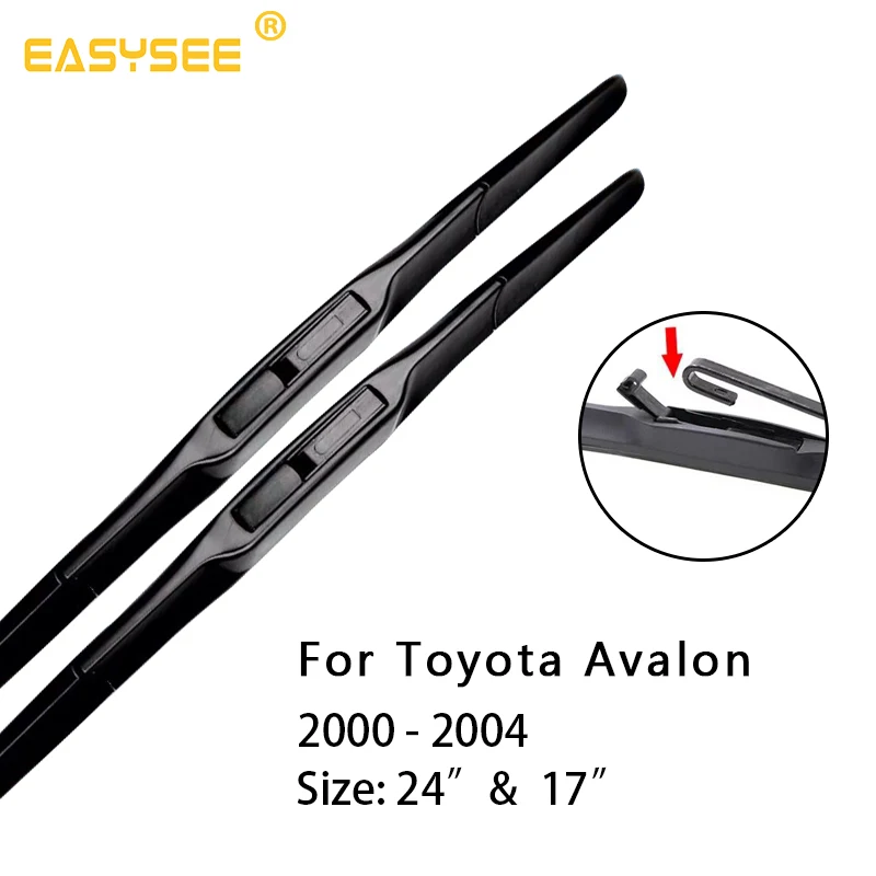 Стеклоочистители ветрового стекла для Toyota Avalon Fit Pinch Tab Arms Hook модель года с 2000 до 2016