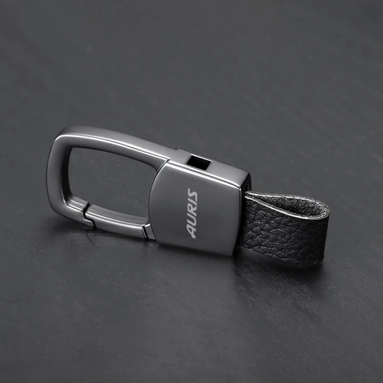 

Hot Sale Auris Zinc Alloy Car Keychain With Buckle Waist Keychain Car High-End Logo Accessories