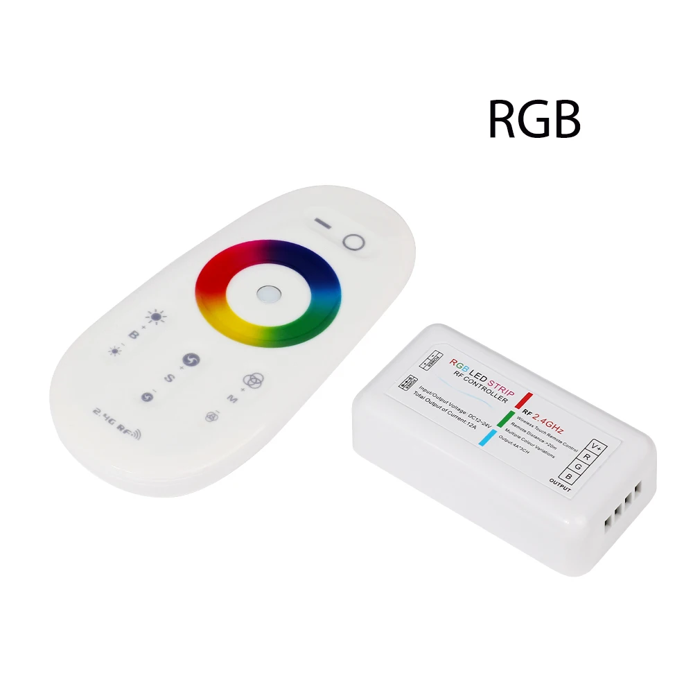 2 4G RF пульт дистанционного управления RGB/RGBW/Одноцветный/двухцветный контроллер