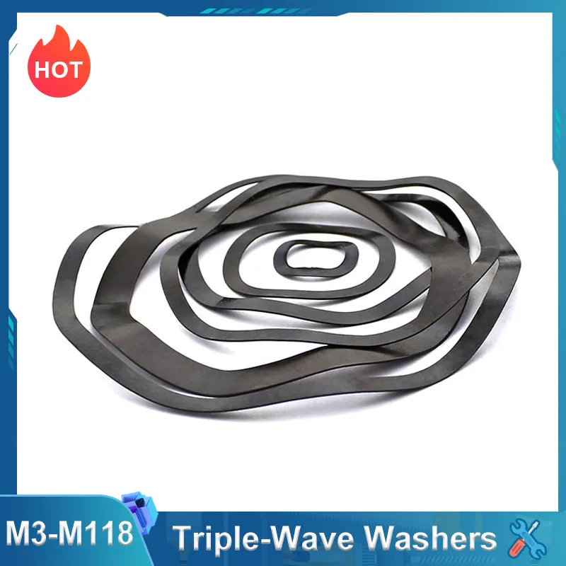 Three Wave Crest прокладка пружинные светильники Модель M14 M16 M19 M21 M24 M27 M30 M34 M38 M3 M4 M5 M6 M8 M10 M12