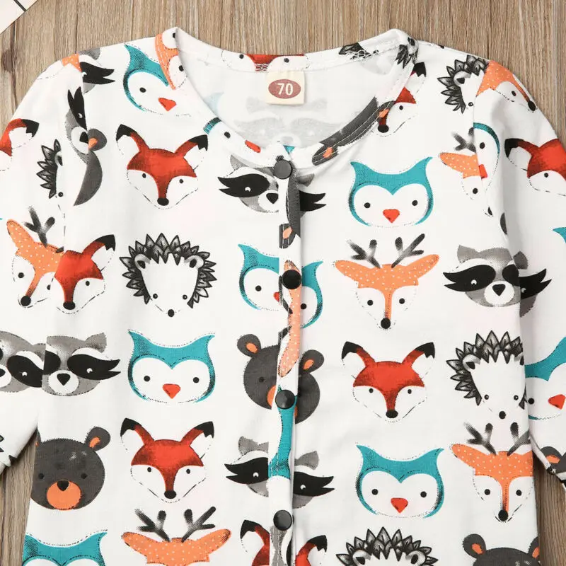 Комбинезон для новорожденных мальчиков и девочек 0-24 месяцев комбинезон с