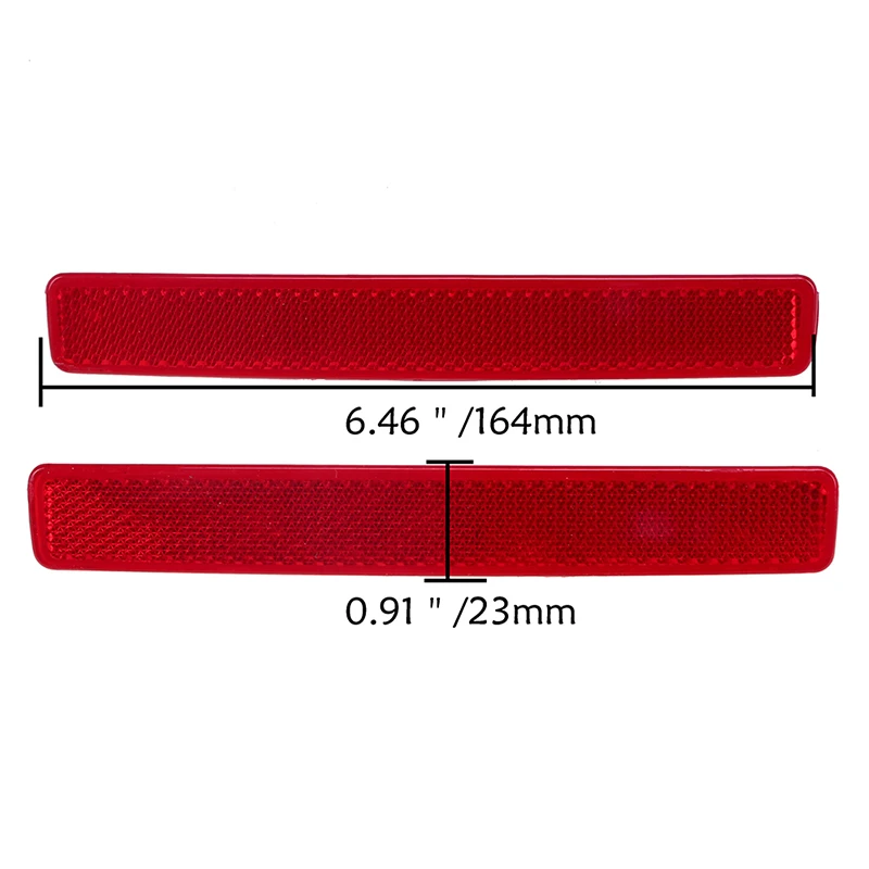 Автомобильный задний бампер POSSBAY угловой отражатель декоративный фонарь для VW