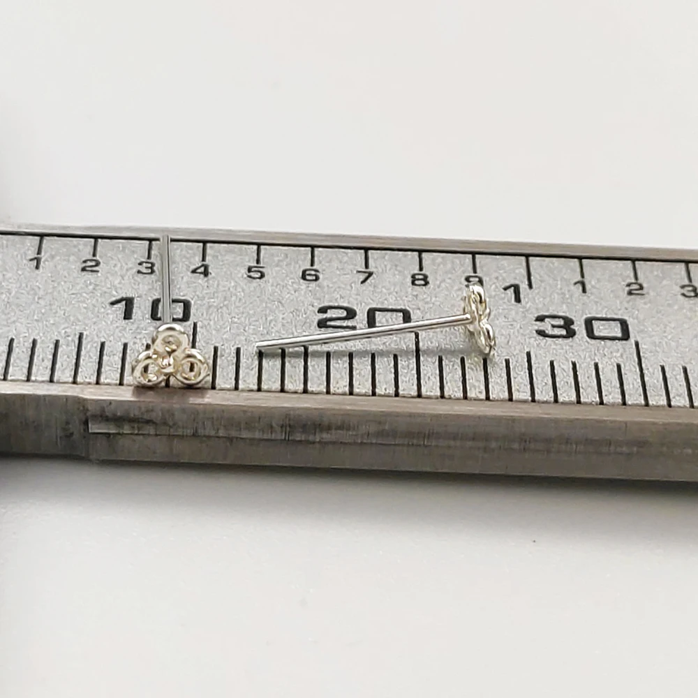 925 серебро штырь носа в форме небольшого цветка неус серьги-гвоздики модные