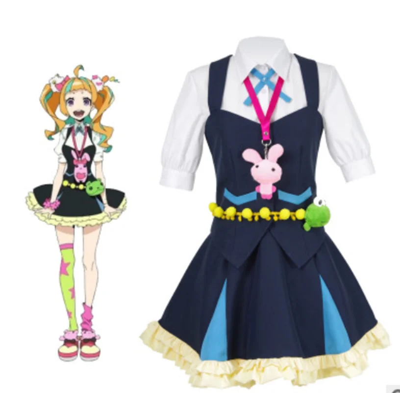 Kiznaiver cos Niyama Nico костюм аниме косплей мультфильм jk школьная форма Модный женский