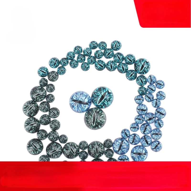 

DIY handicraft accessories glazed glass artificial eye false eye animal eye eyeball handmade pendant round 8mm 10mm 15mm 20mm