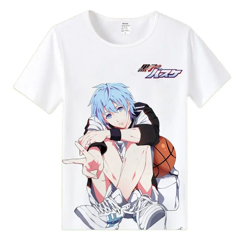 Хлопковая футболка с коротким рукавом для косплея аниме повседневная куроко без