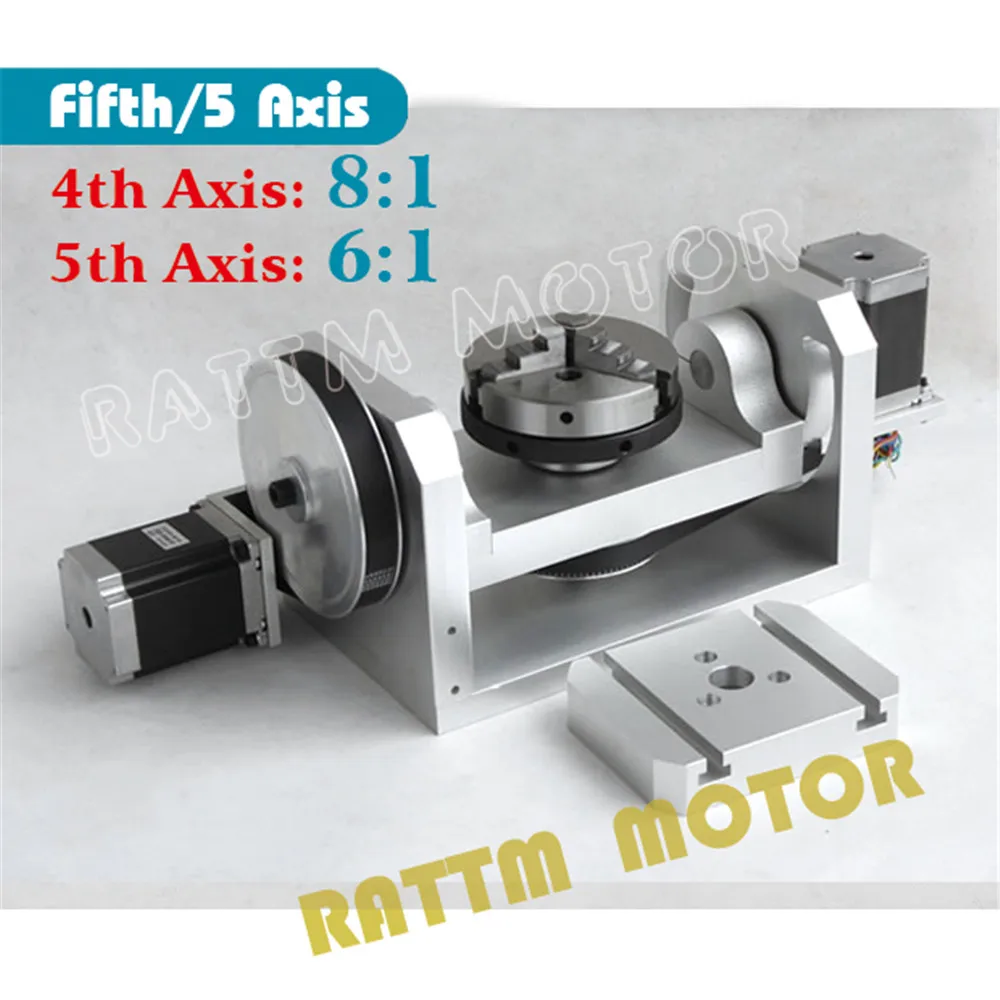 Зажимной патрон для токарного станка по дереву 4 й и 5 оси разделительная головка
