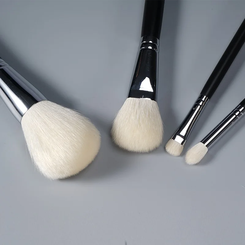 Профессиональные кисти для макияжа ручной работы натуральный козий конский