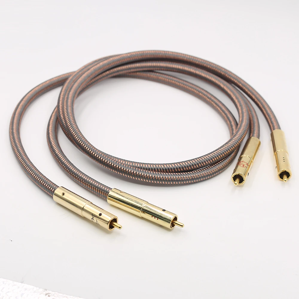 Кабель Hifi RCA Accuphase 40 е юбилейное издание соединительный аудиокабель с