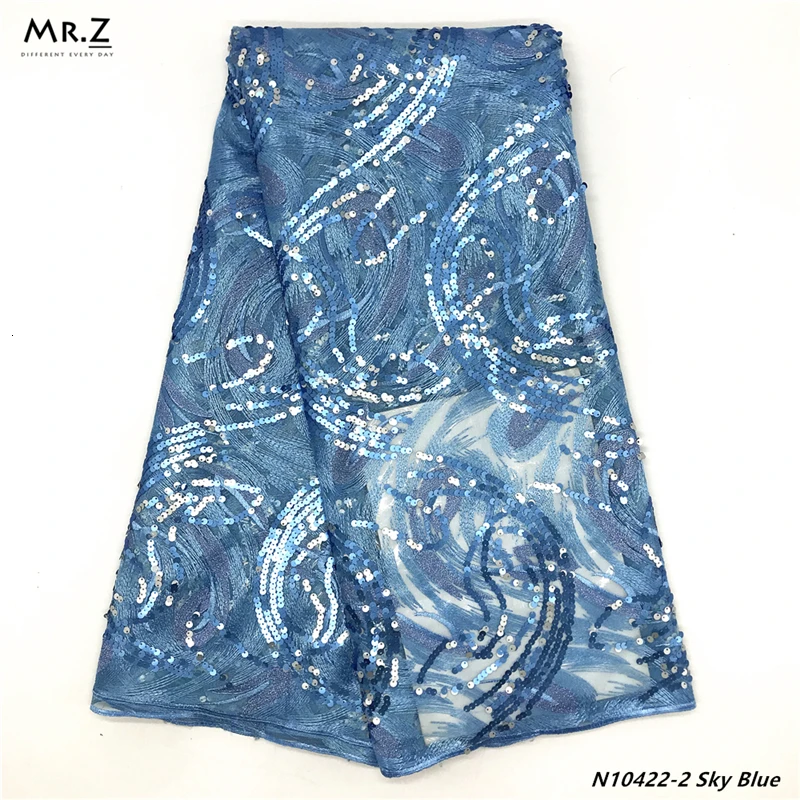 Mr. Z 2019 Африканский блестки кружево вышивка высокое качество Свадебный