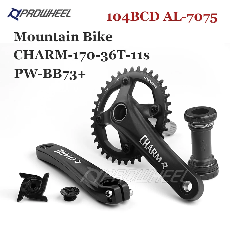 Prowheel charm. Prowheel charm, 32t. prowheel charm-tt, 32t. prowheel charm-fd04s 34t 175 мм. система шатунов pro wheel charm-fd04s-boost 34t.