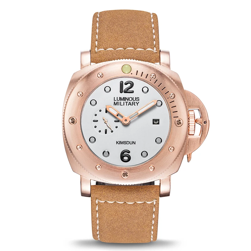 

Men's Fashion Trend Watch Three-eye Silicone with Luminous Waterproof Sports Automatic Simple Mechanical Watch WA117