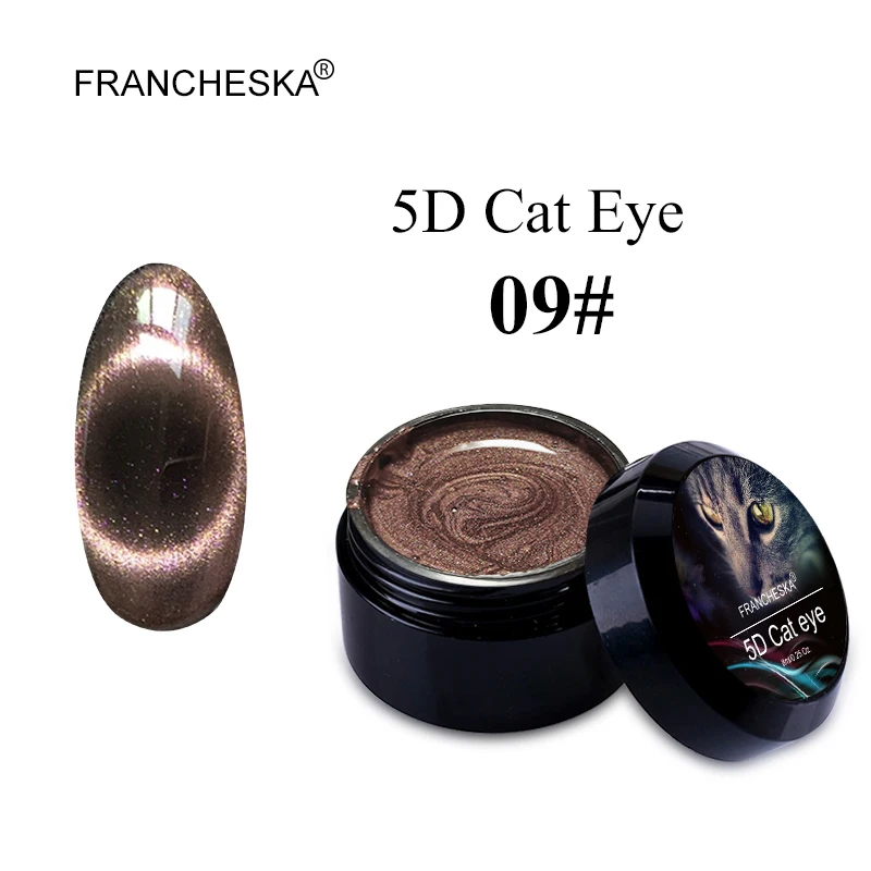 5D cat eye 09 8 мл 9D Galaxy магнитные солнцезащитные очки "кошачий глаз", гель, лак для ногтей, Лаки блестящие солнцезащитные очки "кошачий глаз" гель лак для ногтей замочить от УФ-светодиодный лак для ногтей лак Гель-лак Нагель - Цвет: 5D cat eye 09