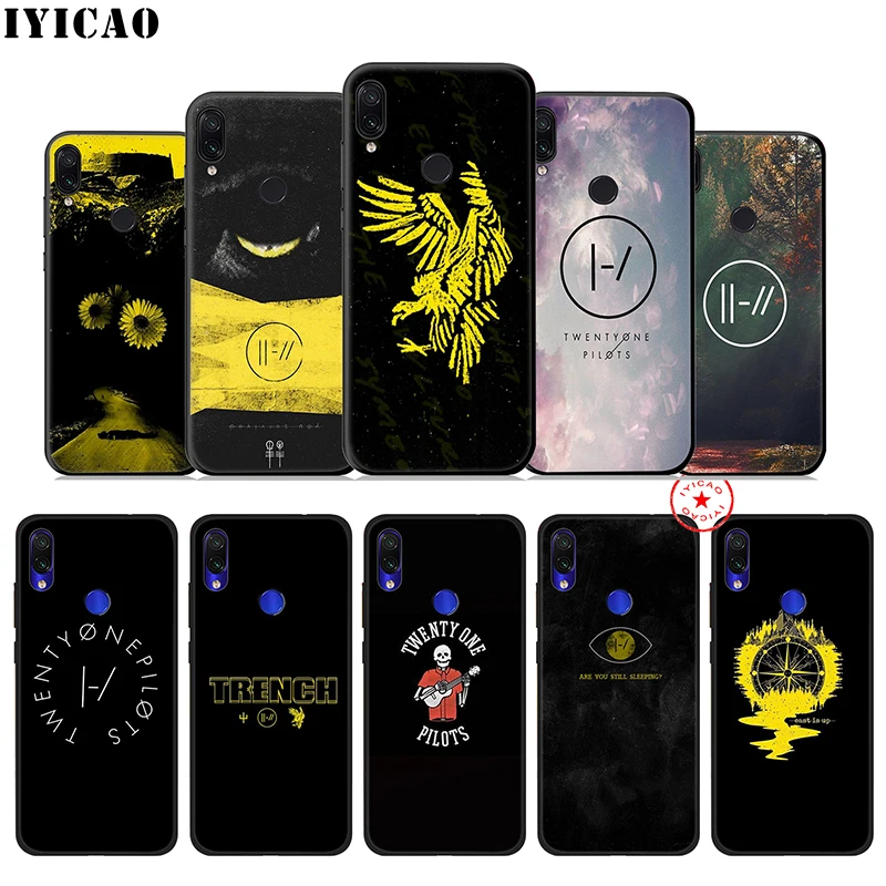 Twenty One Pilots 21 пилота мягкий чехол для Xiaomi Redmi Note 8 iPhone 7 6 Plus 5 iPad Pro/Redmi 5A 4X Prime