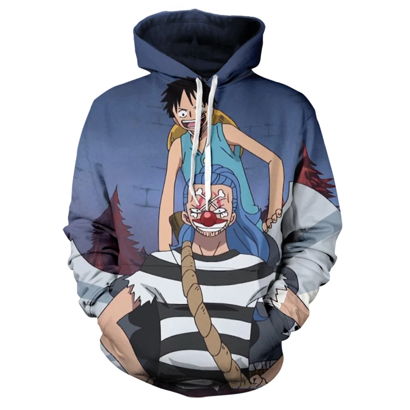 

Anime One Hoodie 3D printed pullover sweatshirt Monkey D Luffy Choba Shanks Law Battle Tracksuit Outfit Casual Outerwear