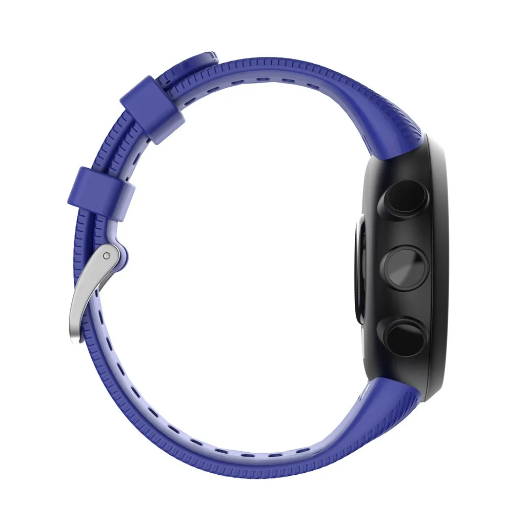 Для Garmin Forerunner 45 45S спортивный мягкий силиконовый сменный ремешок для наручных часов Смарт-часы носимые Аксессуары#1019