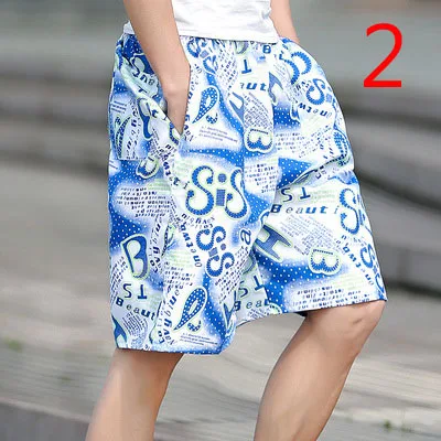 

Printed Joker Shorts Men's Loose and Quick-drying Pants Pants Summer Couple Beach Pants Large Size