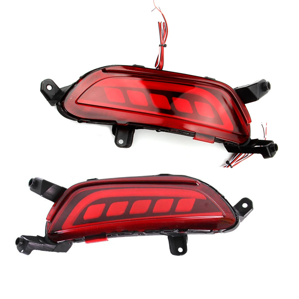 Reflector LED For Mazda CX-3 CX3 2015 2016 2017 2018 2019 Rear Fog Bumper Light Brake Turn Signal Tail | Автомобили и мотоциклы