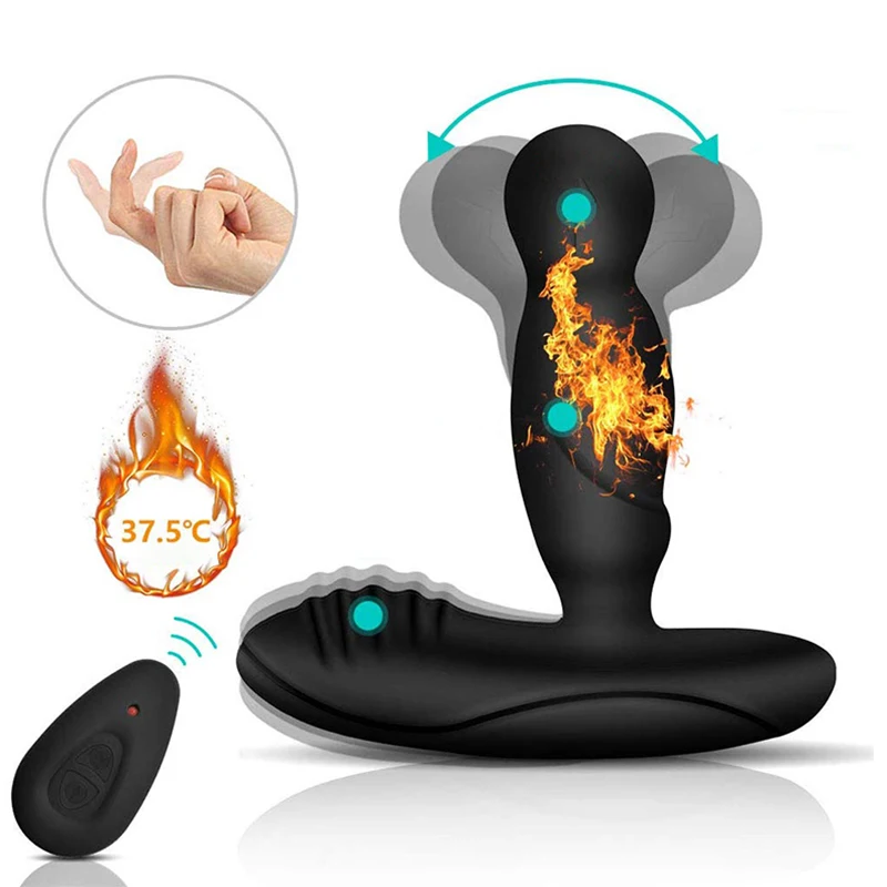 GUIMI анальный электростимулятор вибратор дистанционное управление Отопление