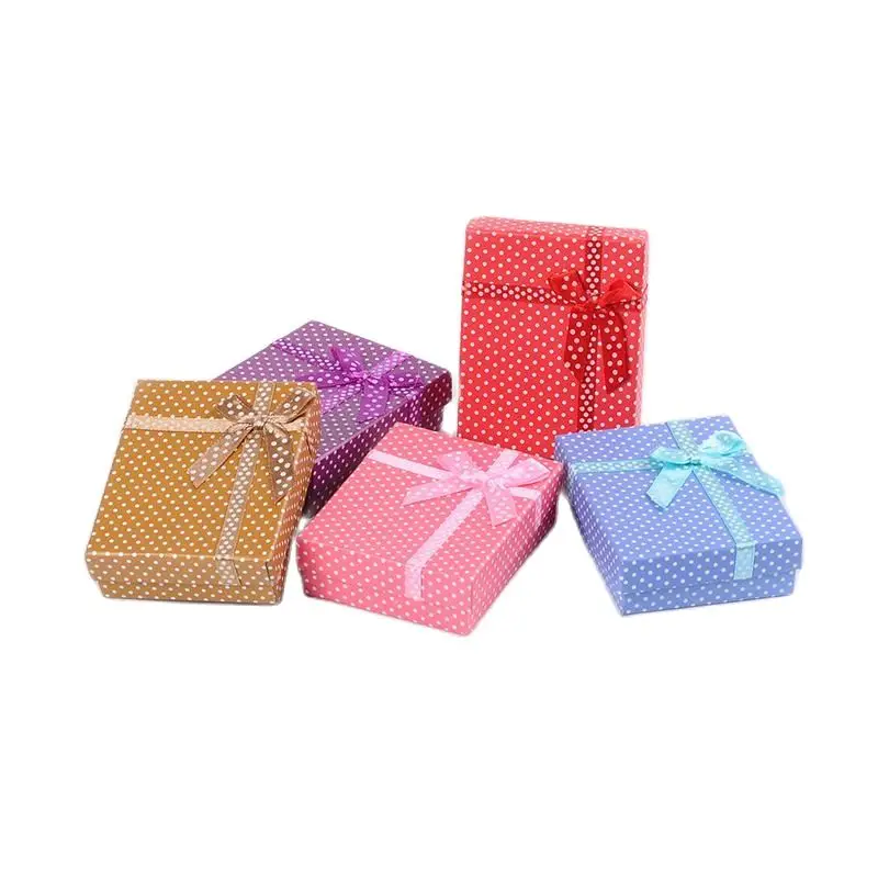 Подарочная упаковка на День святого Валентина картонная коробка для ювелирных