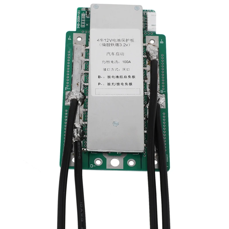 4S 3 2 V Lifepo4 литий-железо фосфатная Защитная плата 12 8 инвертор с высоким током Bms Pcm