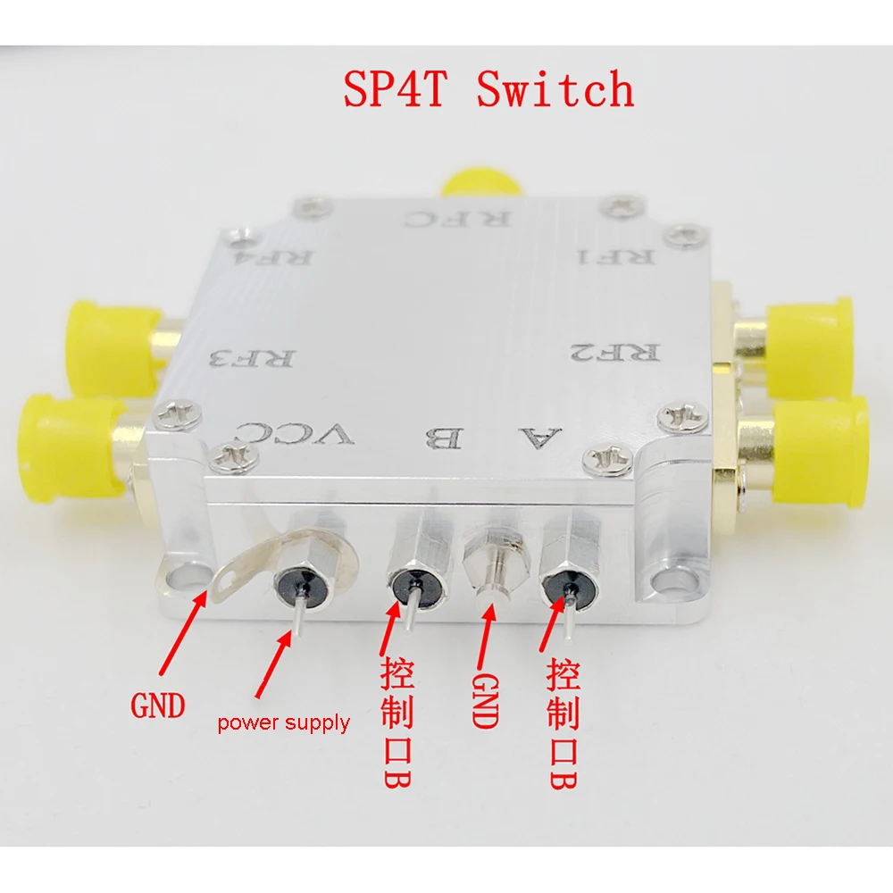 10MHZ-6GHz RF SP4T Switch Isolated low insertion loss | Электроника