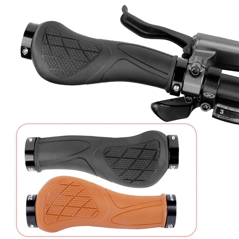 

1 Pair 2.22cm MTB Bicycle Handlebar Sheath Aluminium Alloy Handlebar Cover Anti-Slip Rubber Bike Grips Bicycle Accessories
