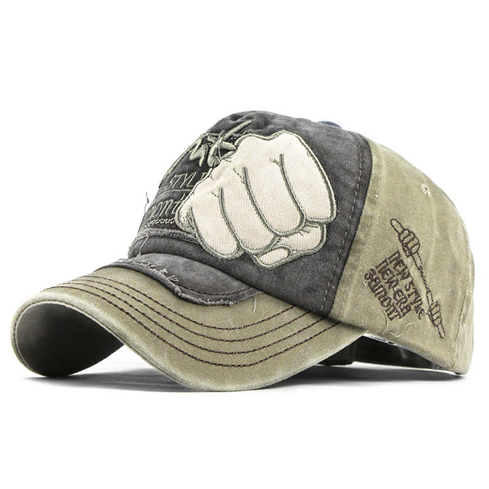 Бейсболка унисекс из хлопка регулируемая модная кепка с изысканным принтом