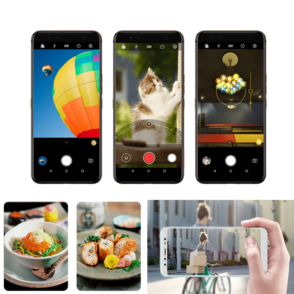 Gome U7 смартфон 5,9" полный экран 3050 мАч MTK6757CD 13 Мп Android 7,1 4 Гб 64 Гб Восьмиядерный процессор распознавание Радужки 4G LTE мобильный телефон