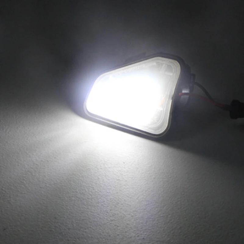 2 шт. 18 светодиодный боковое зеркало лужайка светильник ПА для CC Passat Scirocco белая