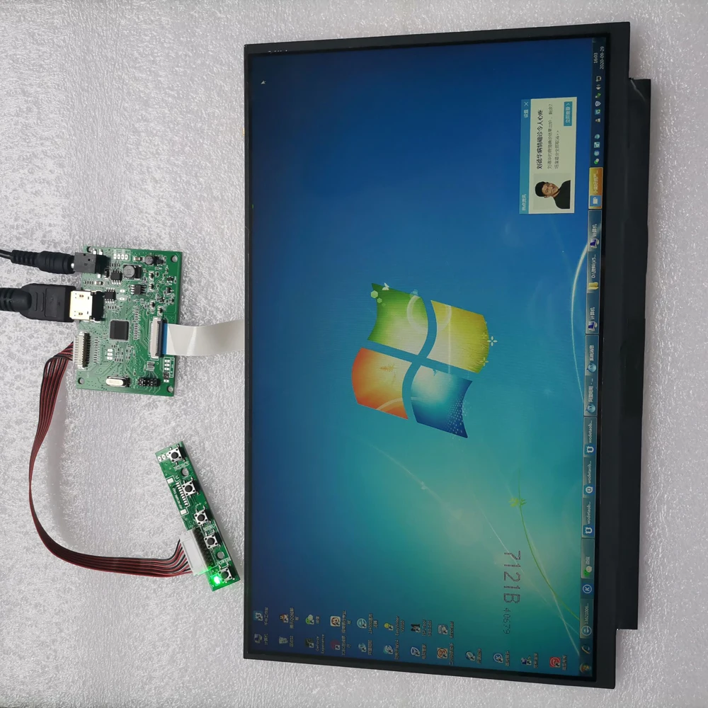 Для 15 6 &quotB156XTN07.1 1366X768 панель монитор HDMI совместимых с ЖК дисплей светодиодный ПИД