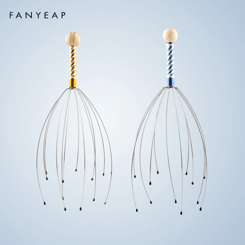 Массажер для головы релаксация кожи снятие мышечного напряжения усталость