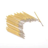 100 pcspack p100 g2 flat spring test pin 1 36mm outer diameter 33 35mm pin length for circuit board test
