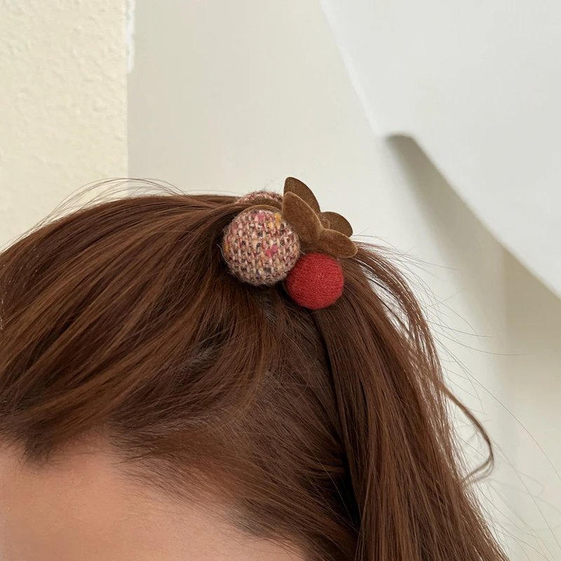 

1PC Korean Hair Claw Cute Cherry Hair Clip Claw Clamp For Women Girls Kids Hairpin Crab Headband Hair Gift Accessories Headwear
