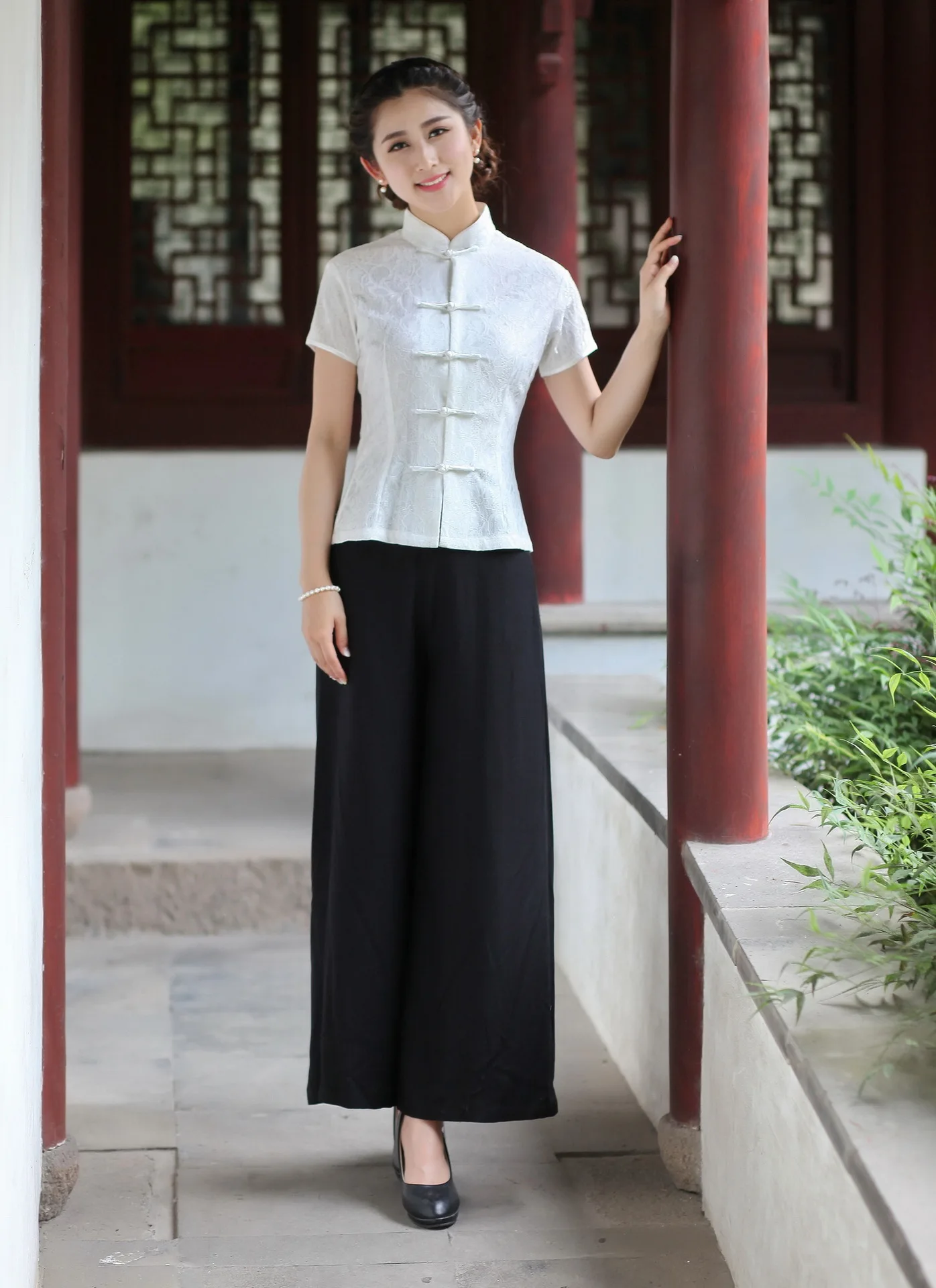 Женский китайский традиционный Топ одежда рубашка Qipao для женщин китайская