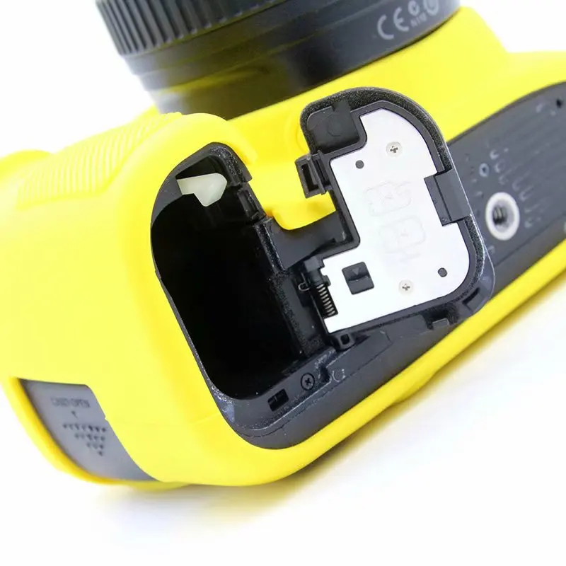 Soft Silicone Rubber Camera Protective Body Cover Case Skin For Canon 6D 6D2 5D3 5D4 80D 800D 1300D 1500D 750D Bag | Электроника